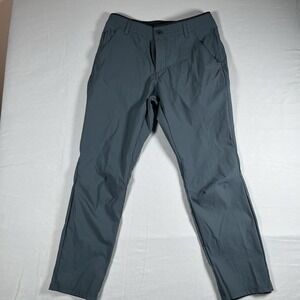 Kühl Men's Gray Hiking Pants 32x30 Outdoor Camping Technical Zipper Pockets